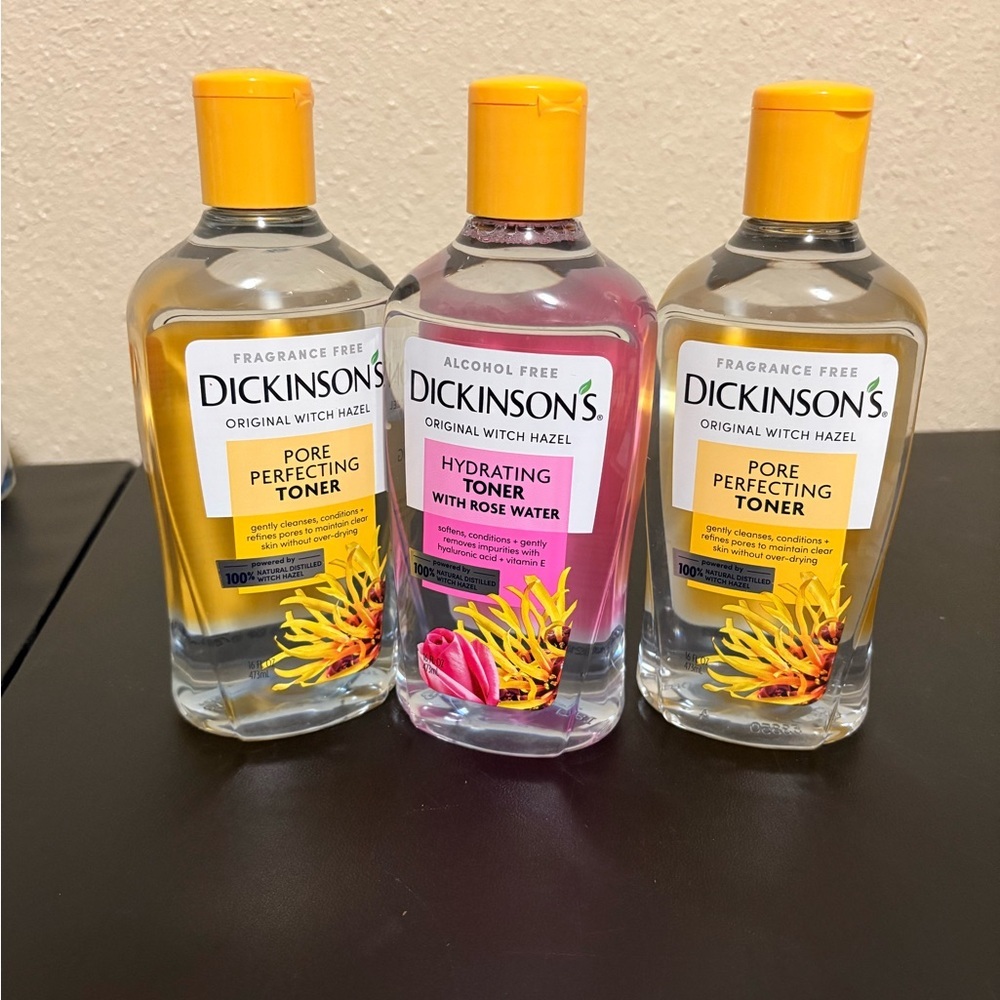 Pore Perfecting Toner Set - Yellow and Pink